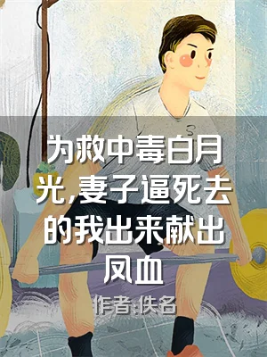 为救中毒白月光，妻子逼死去的我出来献出凤血