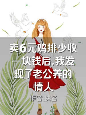卖6元鸡排少收一块钱后，我发现了老公养的情人