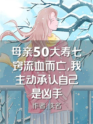 母亲50大寿七窍流血而亡，我主动承认自己是凶手