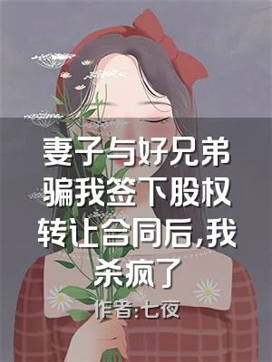 妻子与好兄弟骗我签下股权转让合同后，我杀疯了