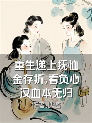 重生递上抚恤金存折，看负心汉血本无归