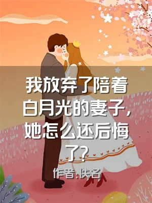 我放弃了陪着白月光的妻子，她怎么还后悔了？