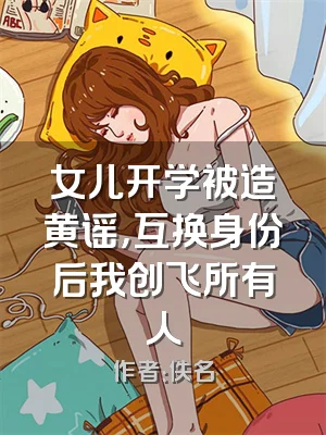 女儿开学被造黄谣，互换身份后我创飞所有人