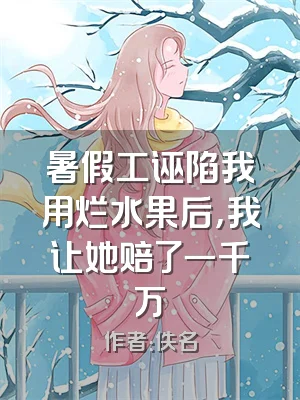 暑假工诬陷我用烂水果后，我让她赔了一千万