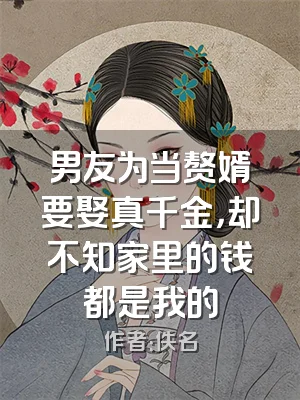 男友为当赘婿要娶真千金，却不知家里的钱都是我的