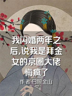 我闪婚两年之后，说我是拜金女的京圈大佬悔疯了
