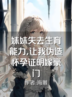 妹妹失去生育能力，让我伪造怀孕证明嫁豪门