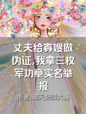 丈夫给寡嫂做伪证，我拿三枚军功章实名举报