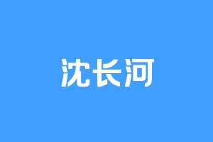 沈长河