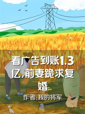 看广告到账1.3亿，前妻跪求复婚