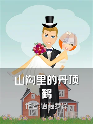 山沟里的丹顶鹤