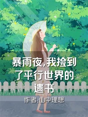暴雨夜，我捡到了平行世界的遗书