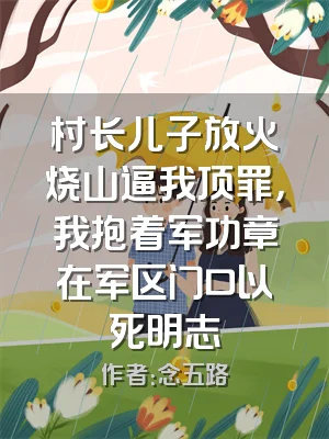 村长儿子放火烧山逼我顶罪，我抱着军功章在军区门口以死明志