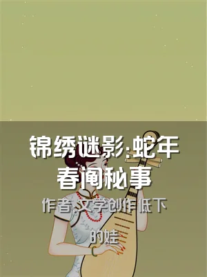 锦绣谜影：蛇年春阄秘事