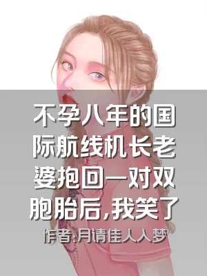不孕八年的国际航线机长老婆抱回一对双胞胎后，我笑了