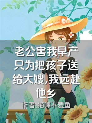 老公害我早产只为把孩子送给大嫂，我远赴他乡