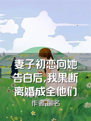 妻子初恋向她告白后，我果断离婚成全他们