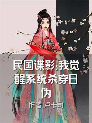 民国谍影：我觉醒系统杀穿日伪