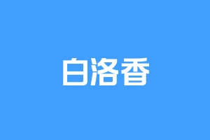 白洛香