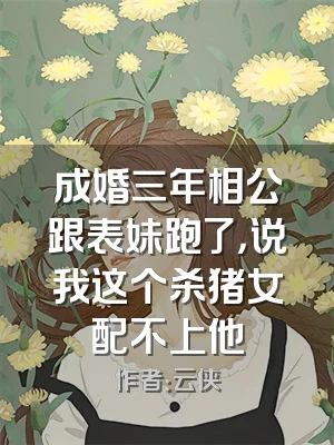 成婚三年相公跟表妹跑了，说我这个杀猪女配不上他