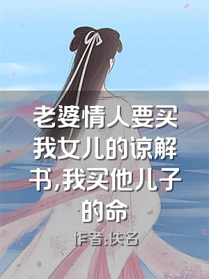 老婆情人要买我女儿的谅解书，我买他儿子的命