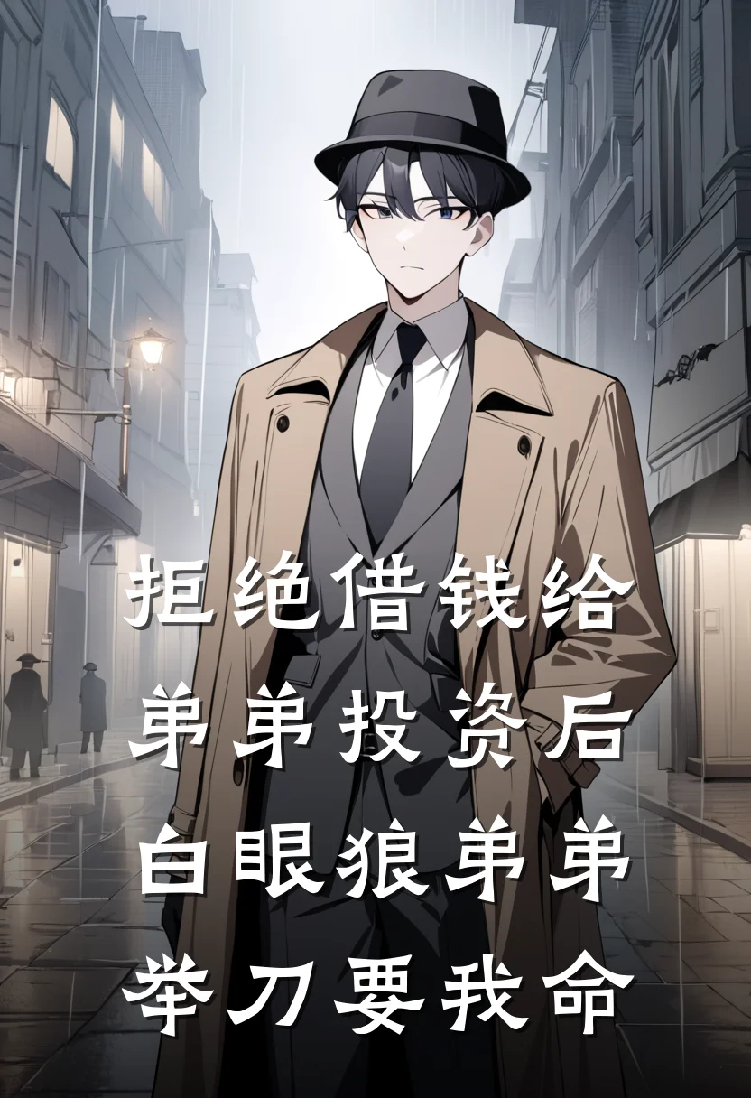 拒绝借钱给弟弟投资后，白眼狼弟弟举刀要我命