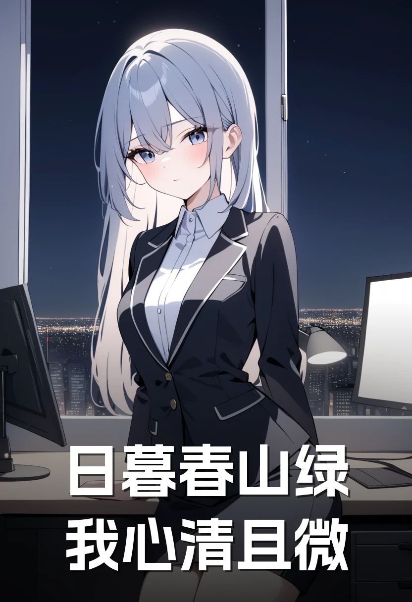 日暮春山绿，我心清且微