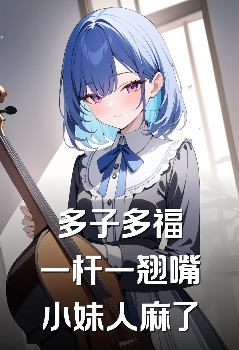 多子多福：一杆一翘嘴小妹人麻了