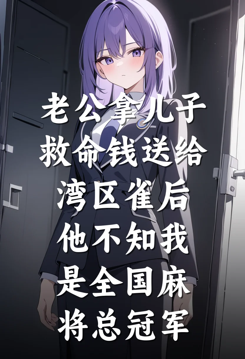 老公拿儿子救命钱送给湾区雀后，他不知我是全国麻将总冠军