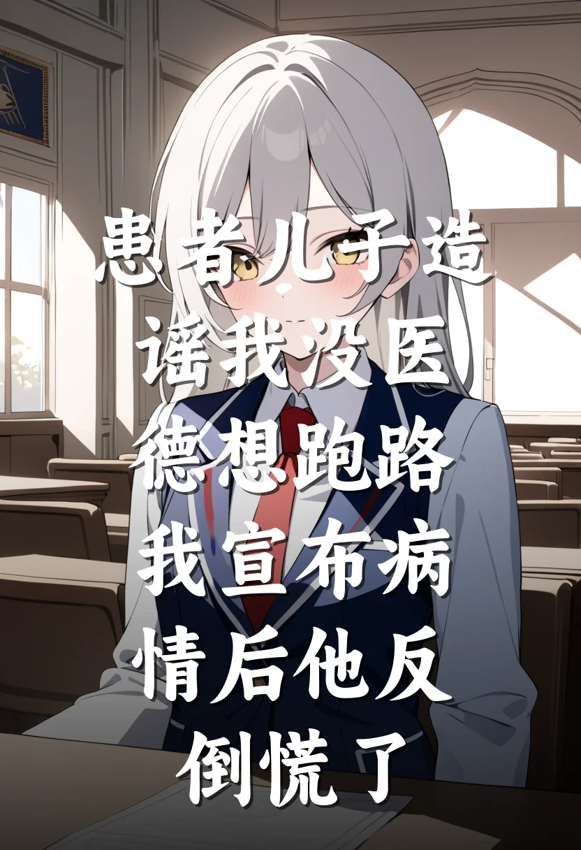 患者儿子造谣我没医德想跑路，我宣布病情后他反倒慌了